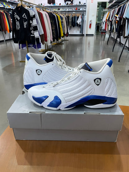 Preowned Air Jordan 14 Hyper Royal