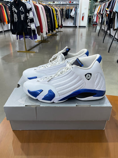 Preowned Air Jordan 14 Hyper Royal