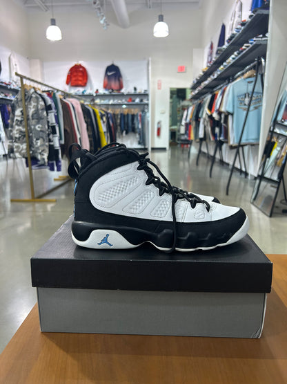 Preowned Air Jordan 9 University Blue