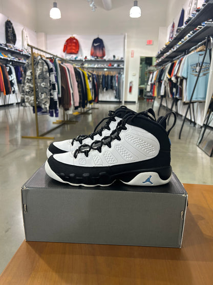 Preowned Air Jordan 9 University Blue