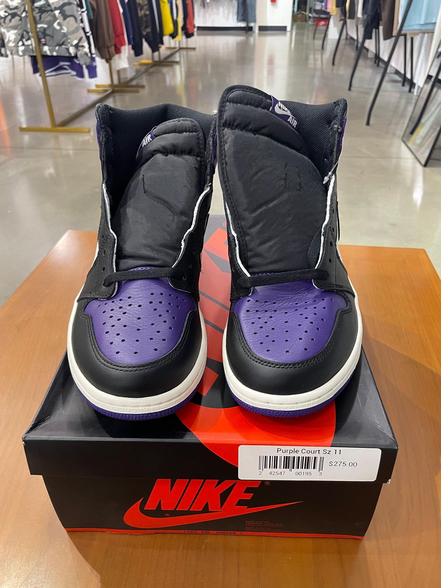 Air Jordan 1 Court Purple