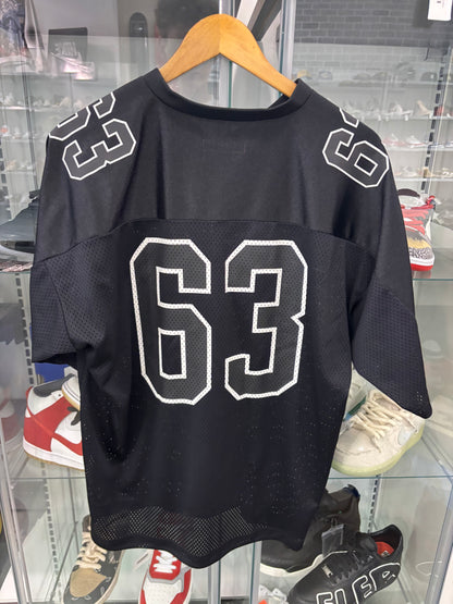 Preowned Supreme Bones Jersey Black
