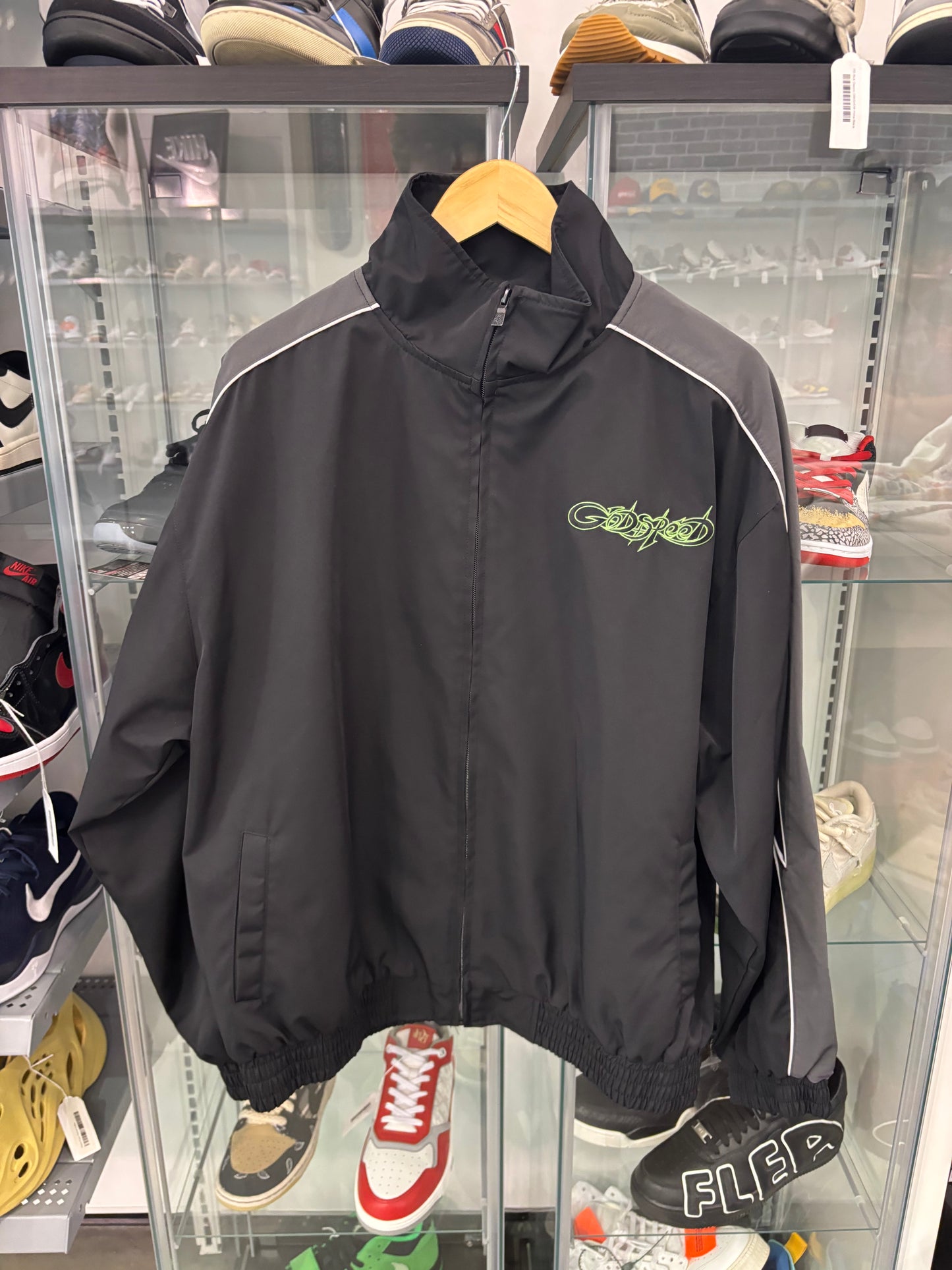 Preowned Godspeed GT Track Jacket Black/Volt