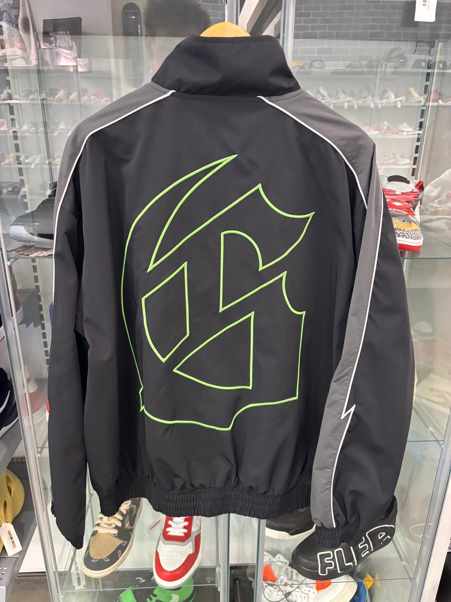 Preowned Godspeed GT Track Jacket Black/Volt