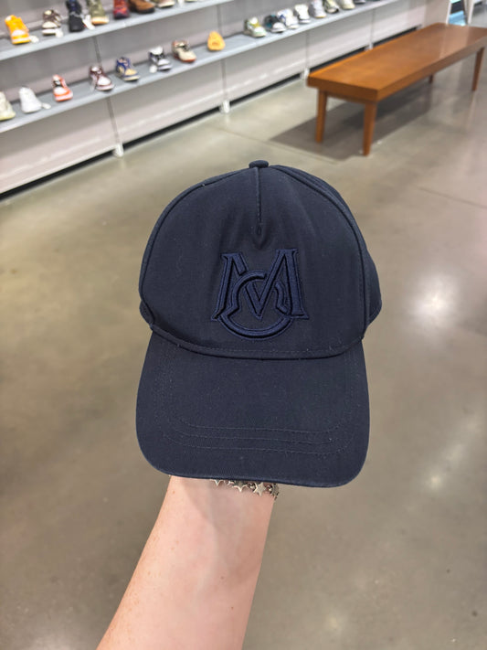 Preowned Moncler Barretto Baseball Hat Navy