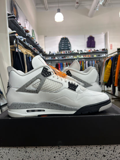 Air Jordan 4 White Cement