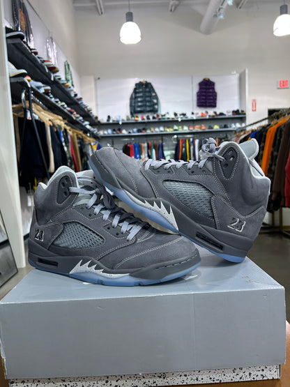 Preowned Air Jordan 5 Wolf Grey