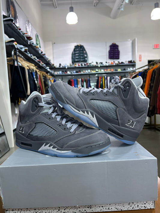 Preowned Air Jordan 5 Wolf Grey