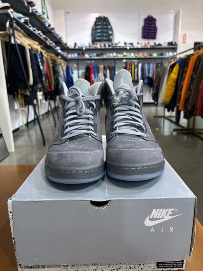 Preowned Air Jordan 5 Wolf Grey