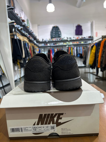 Preowned Air Jordan 1 Low Travis Scott Velvet Brown