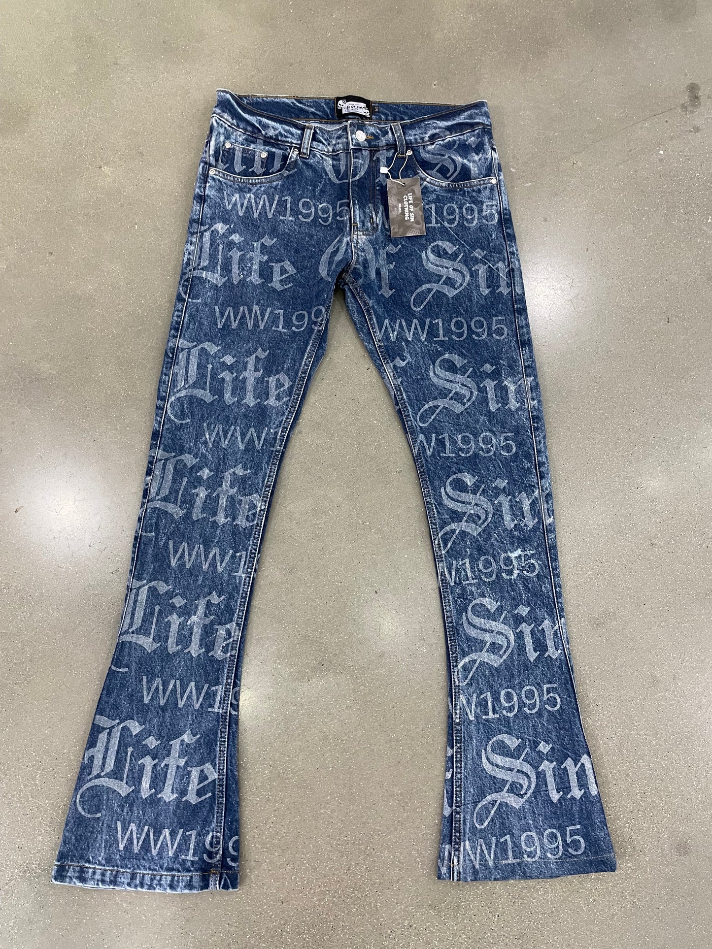 Life Of Sin Flare Jeans