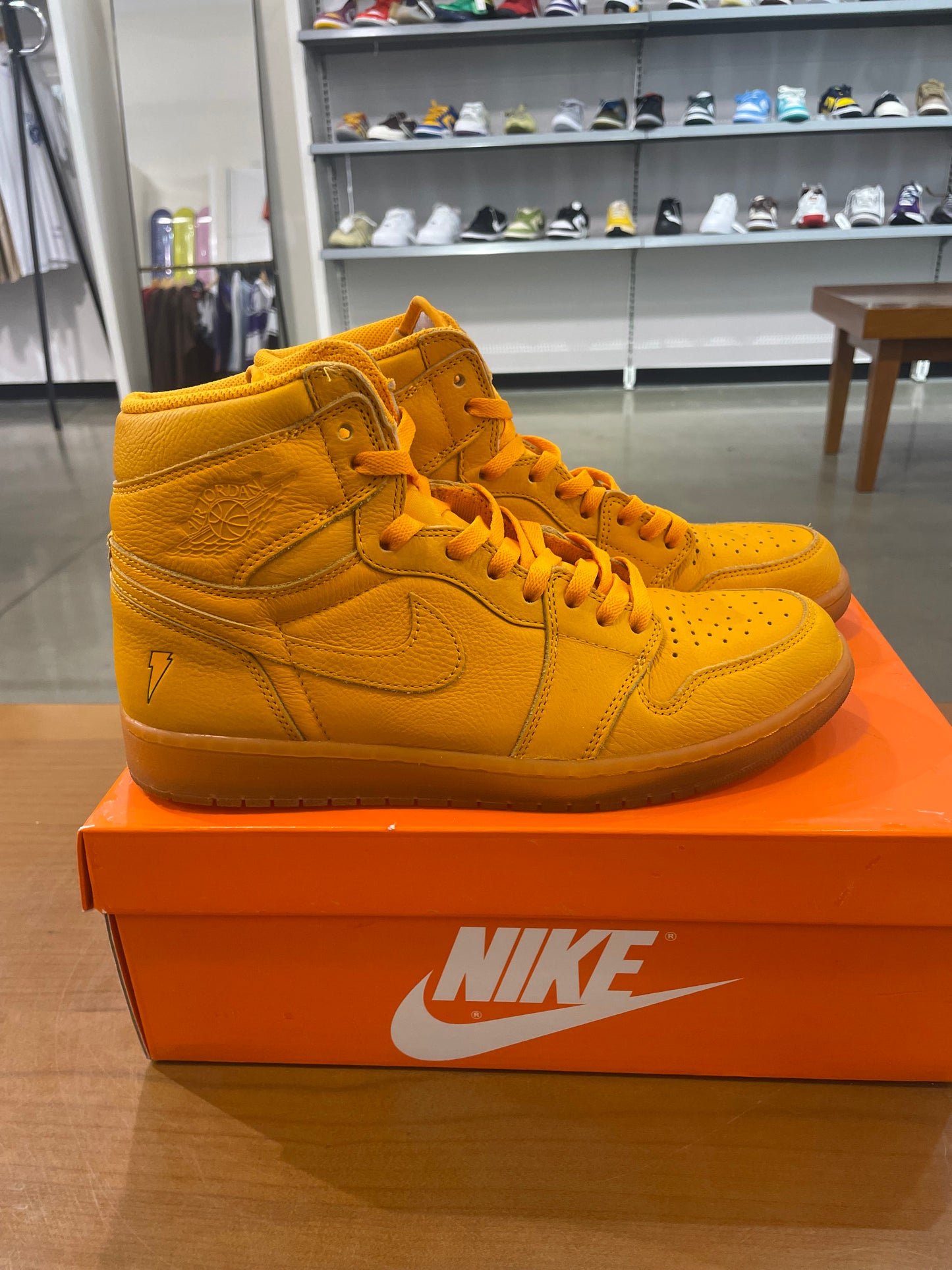 Preowned Air Jordan 1 Gatorade Orange