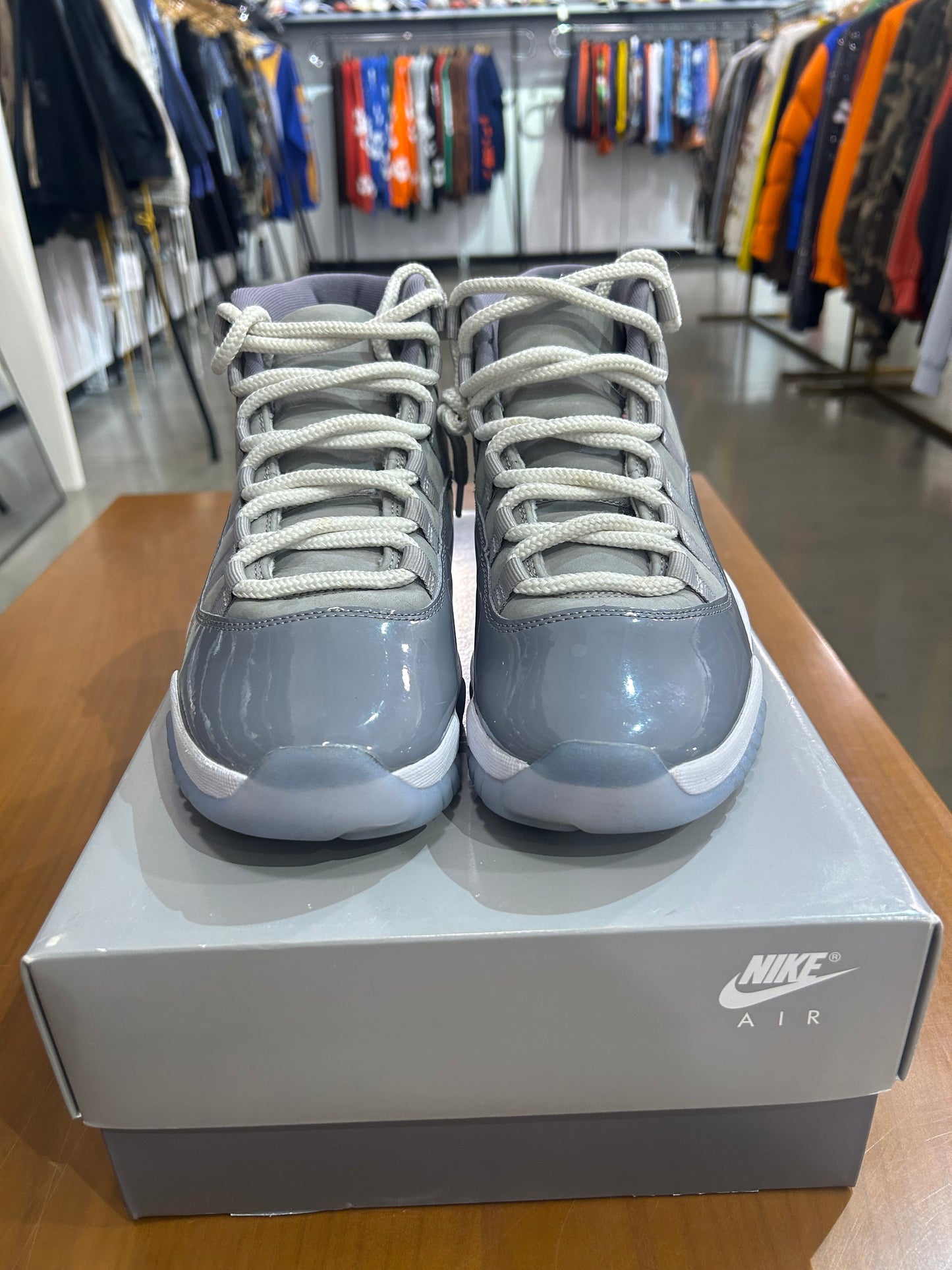 PREOWNED Air Jordan 11 Cool Grey