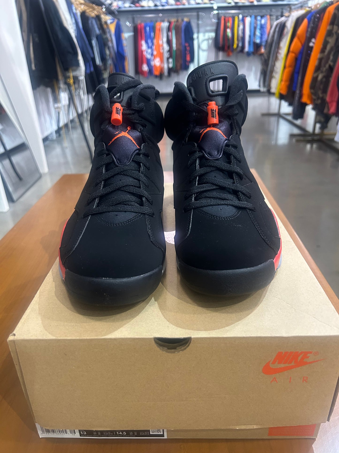 Air Jordan 6 Infrared Salesman Sample