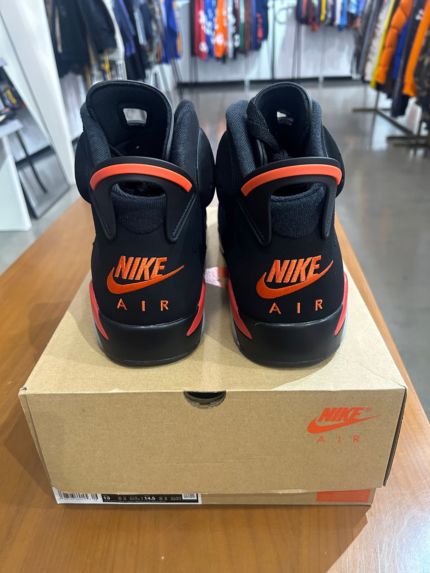 Air Jordan 6 Infrared Salesman Sample
