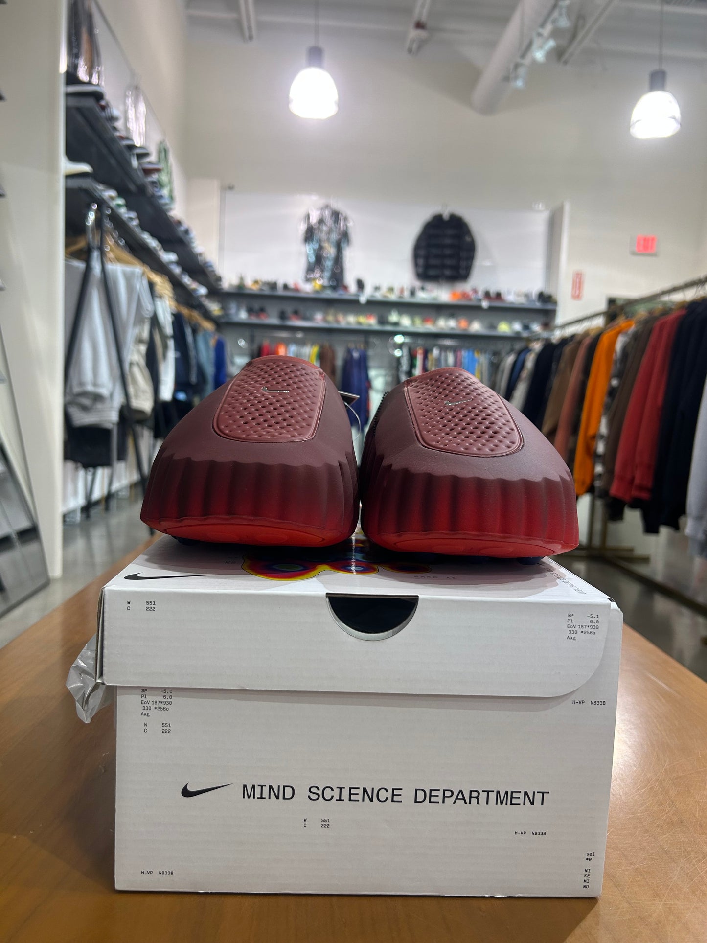 Nike Mind 001 Slide Team Red University Red