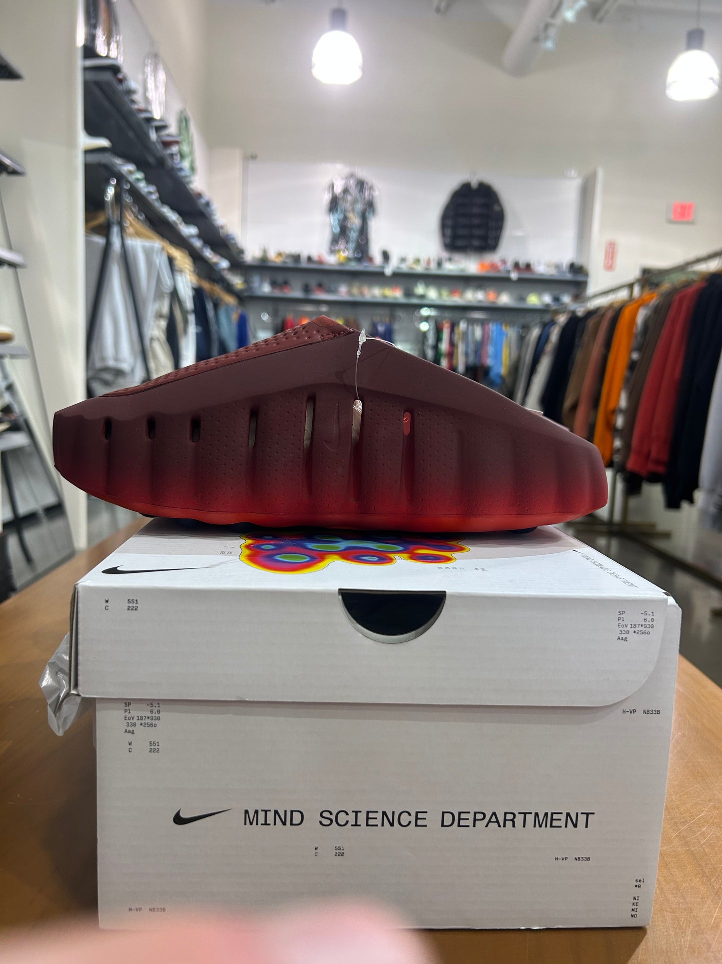 Nike Mind 001 Slide Team Red University Red