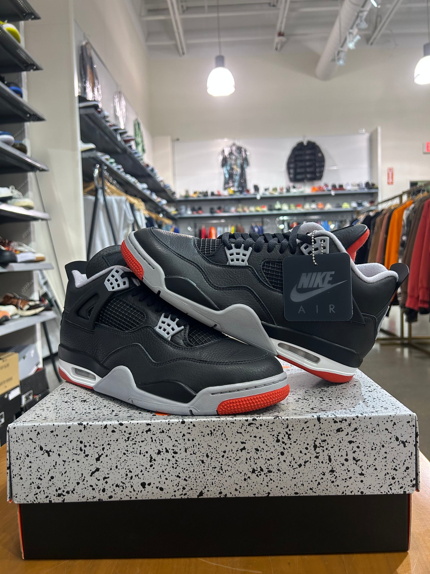 Air Jordan 4 Bred Reimagined