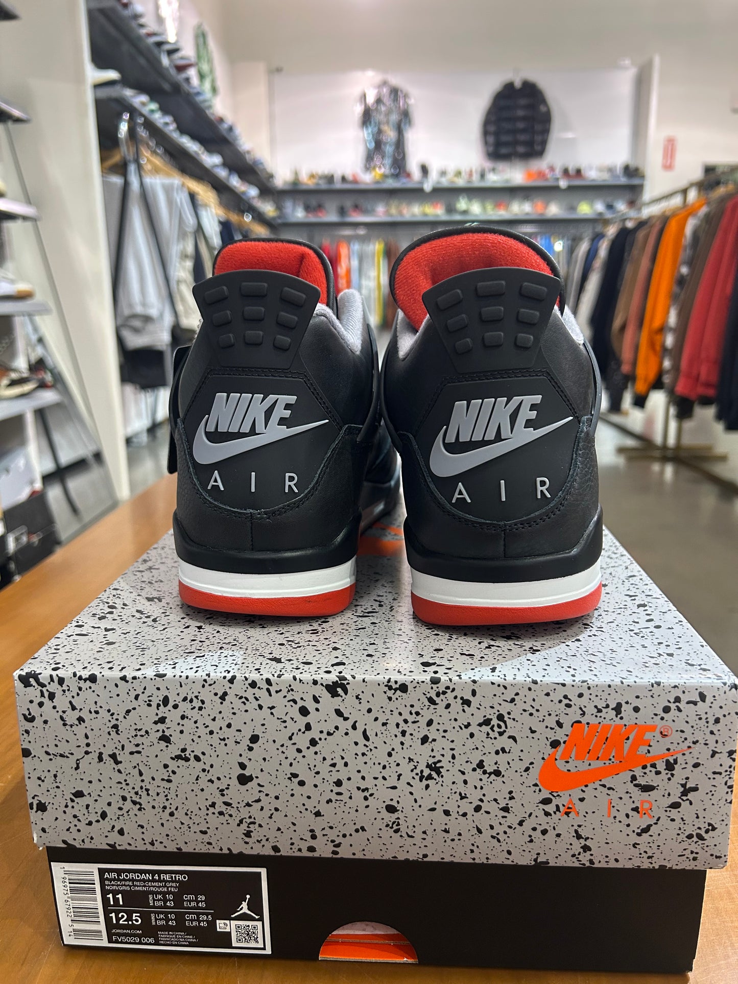 Air Jordan 4 Bred Reimagined