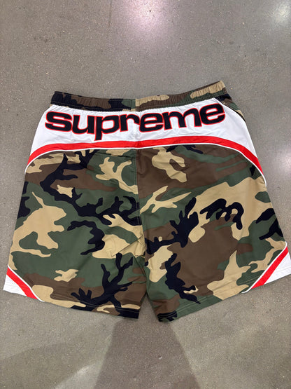 Supreme Paneled Water Short Woodland Camo