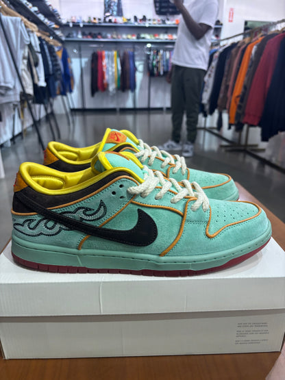 Preowned Nike SB Dunk Low Rodeo Tourmaline