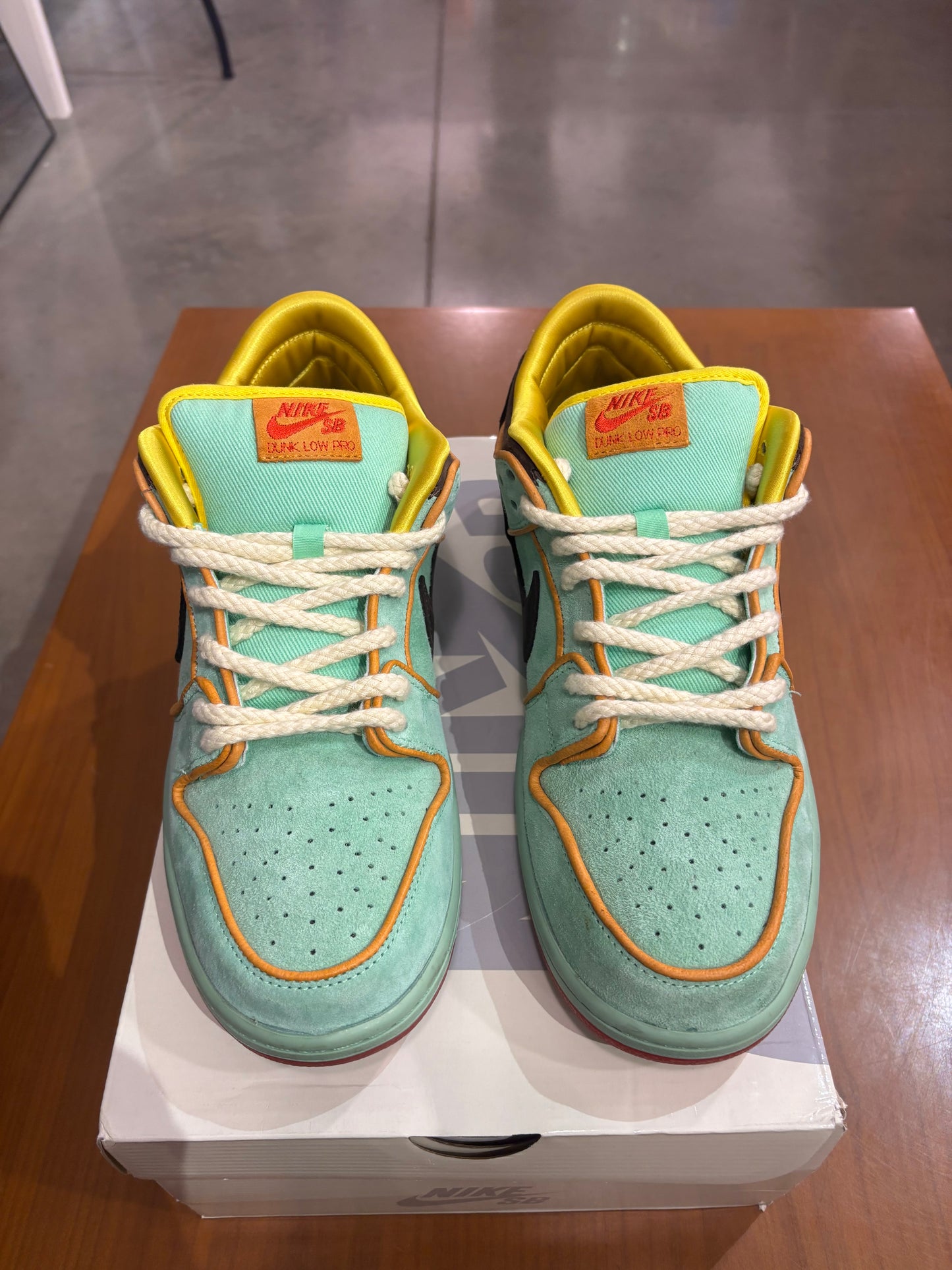 Preowned Nike SB Dunk Low Rodeo Tourmaline