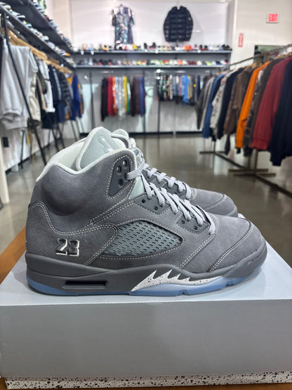 Preowned Air Jordan 5 Wolf Grey