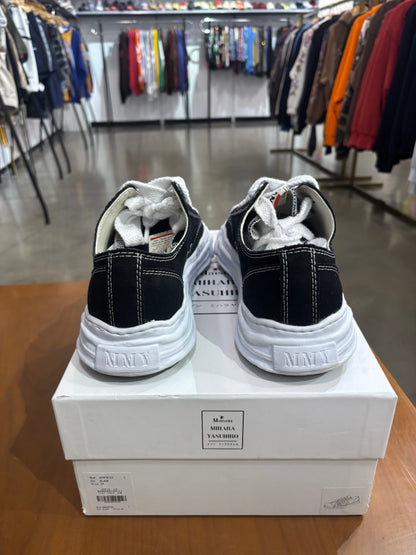 Preowned Maison Mihara Hank Canvas Low Black