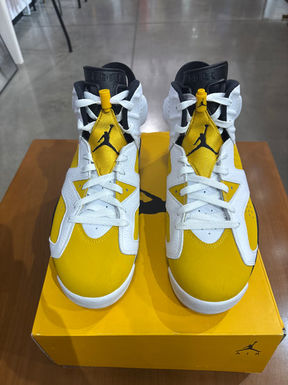 Preowned Air Jordan 6 Yellow Ochre