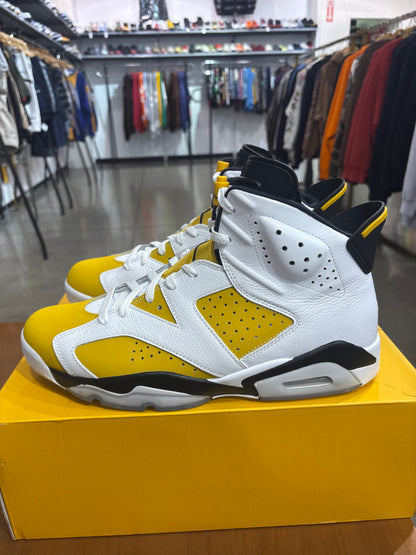 Preowned Air Jordan 6 Yellow Ochre