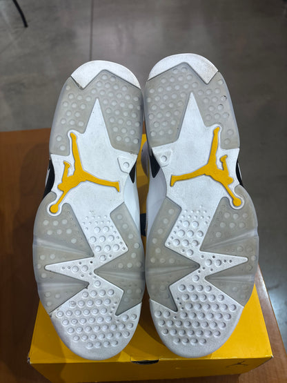 Preowned Air Jordan 6 Yellow Ochre