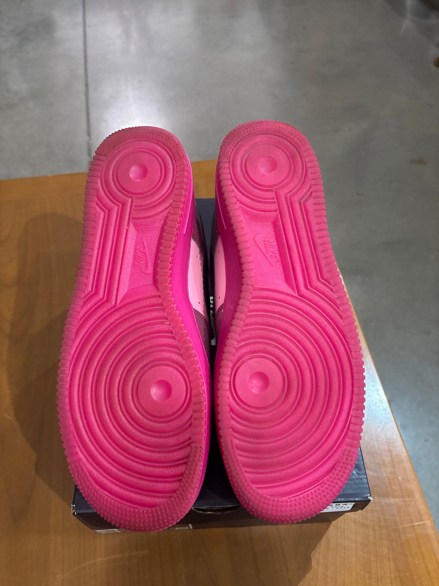 Preowned Air Force 1 Low Pink Cooler Mulberry Rose