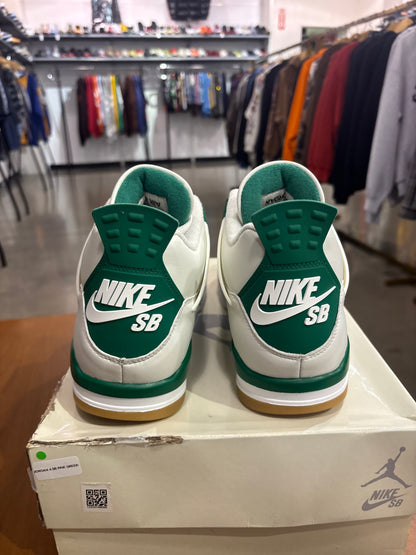 Preowned Air Jordan 4 SB Pine Green