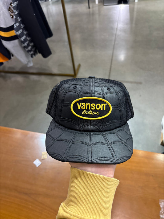 Supreme Vanson Leathers Spider-Man Mesh Back 6-Panel