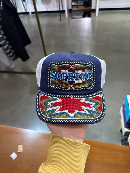 Supreme Western Hat Navy