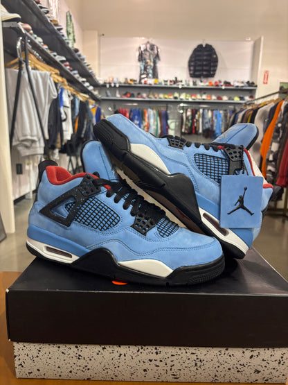Preowned Air Jordan 4 Travis Scott Cactus Jack