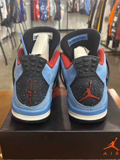 Preowned Air Jordan 4 Travis Scott Cactus Jack