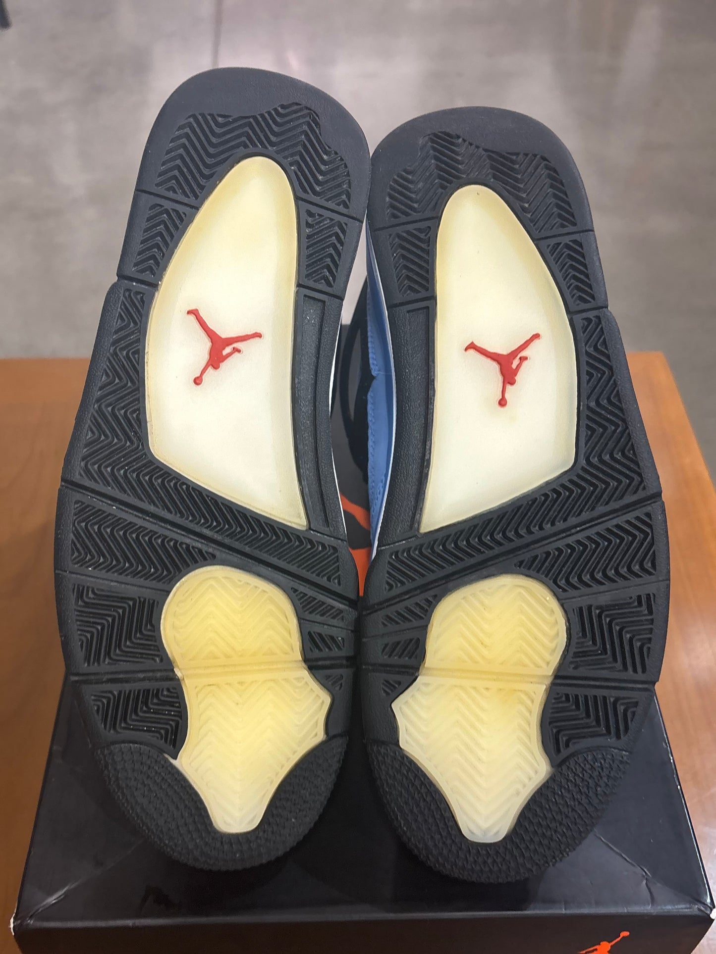 Preowned Air Jordan 4 Travis Scott Cactus Jack