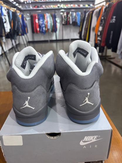 Preowned Air Jordan 5 Wolf Grey