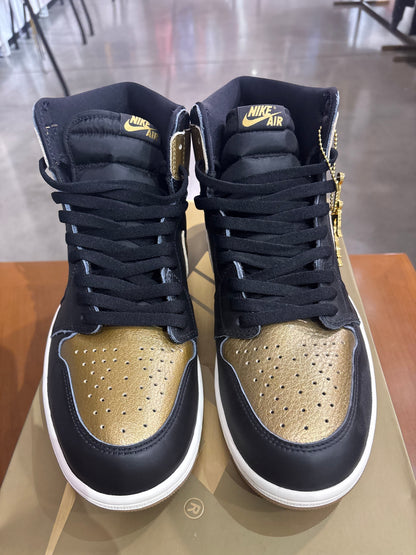 Air Jordan 1 High Black Metallic Gold