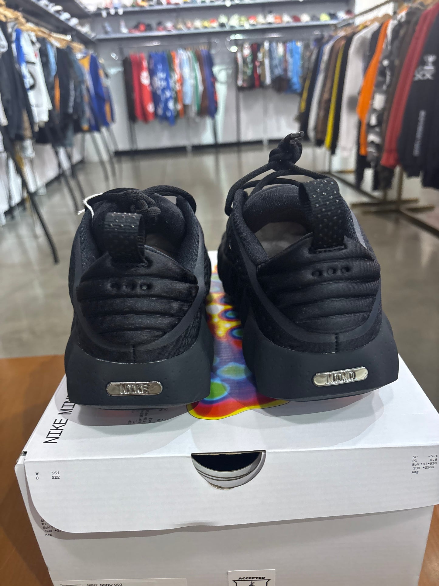 Nike Mind 002 Black Hyper Crimson