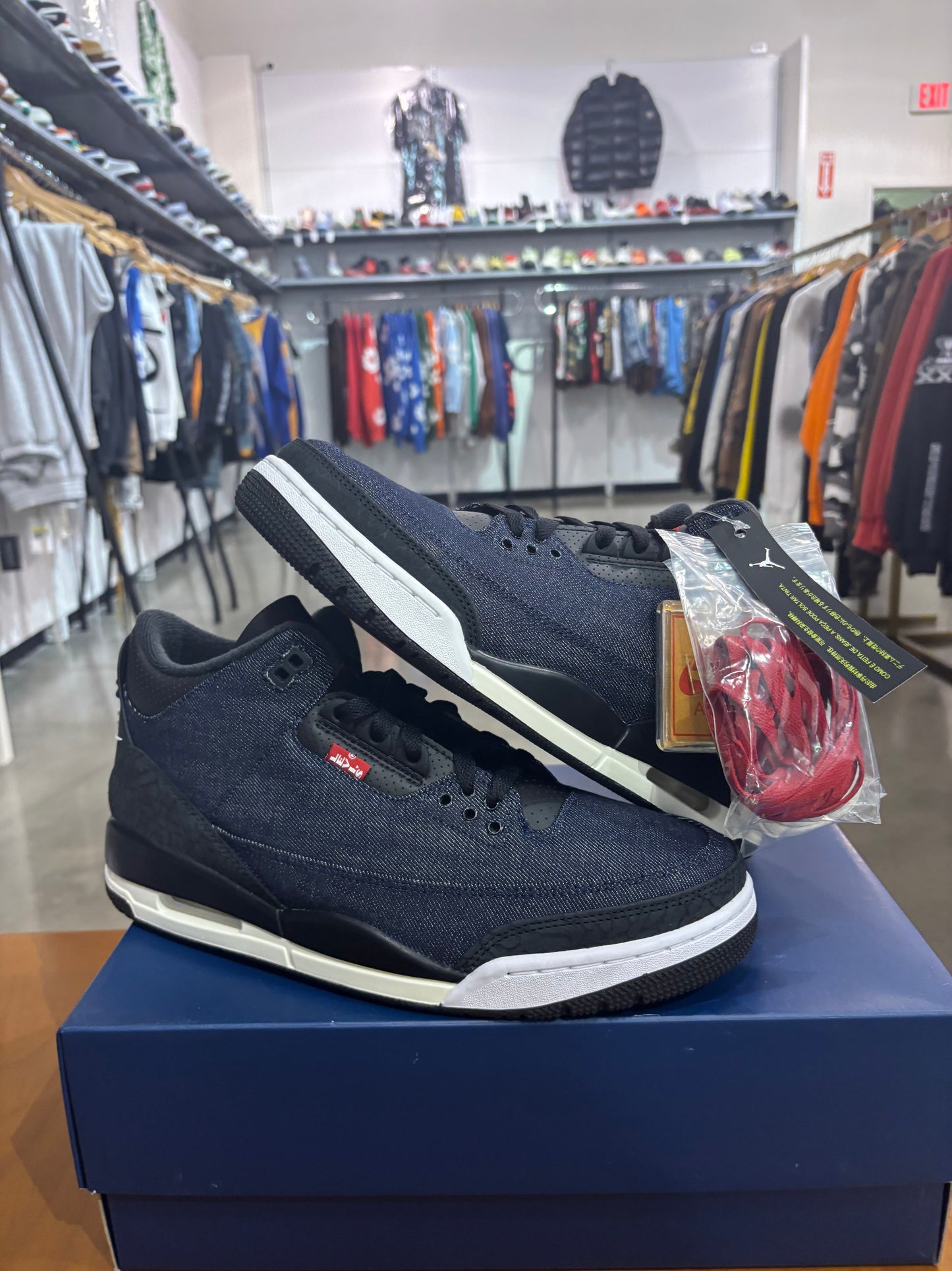 Air Jordan 3 Levis Indigo