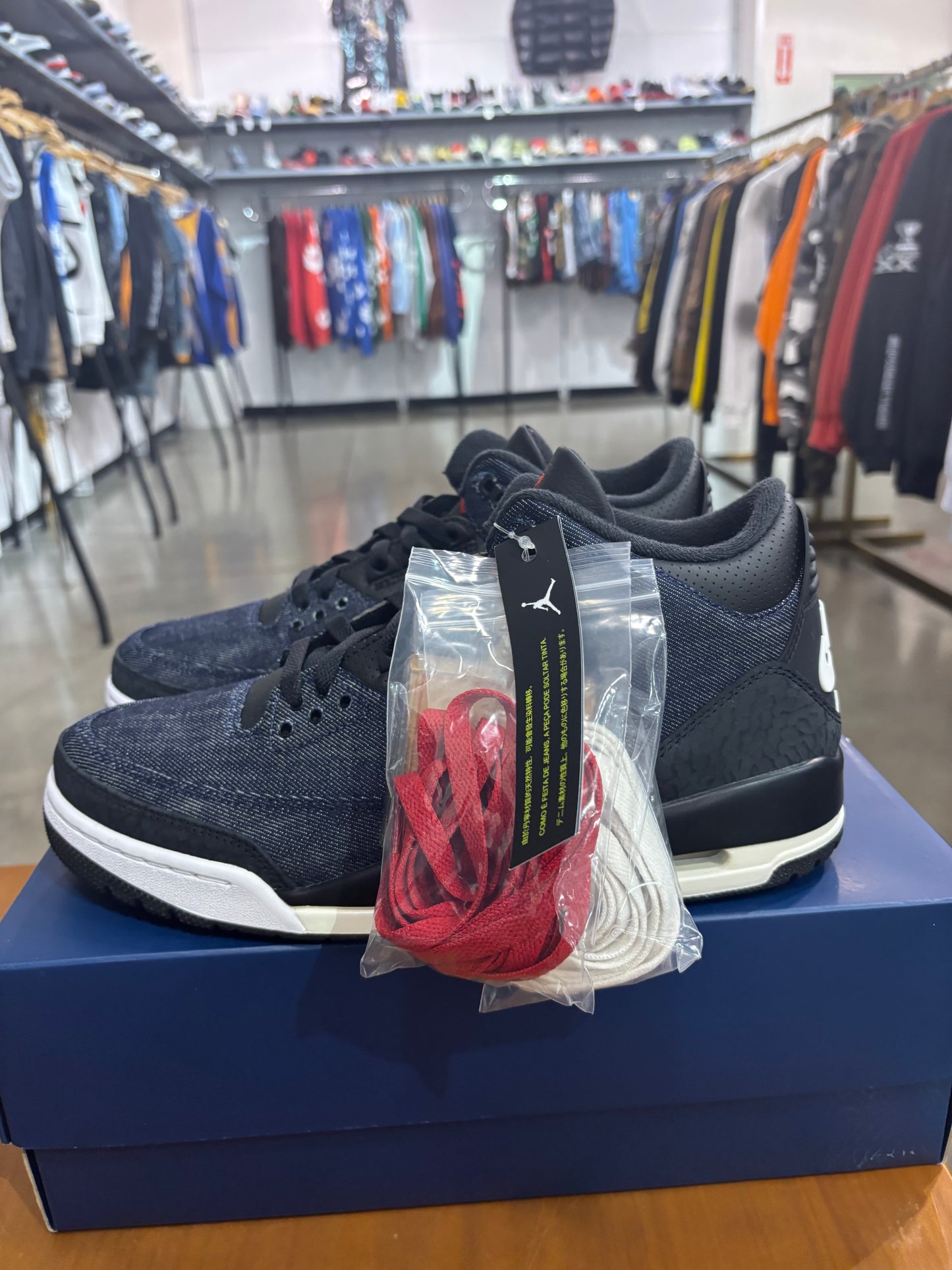 Air Jordan 3 Levis Indigo