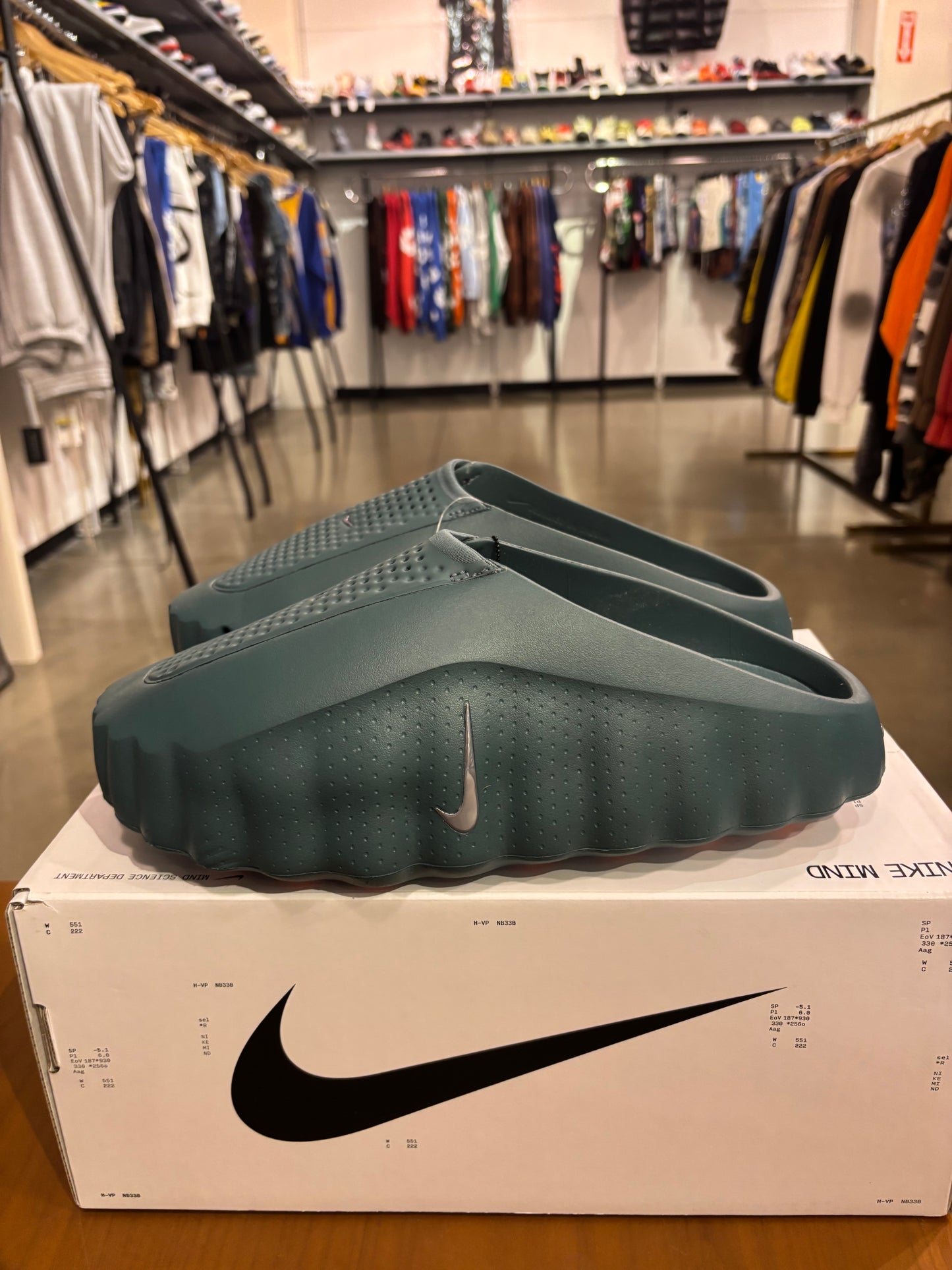 Nike Mind 001 Slide Mineral Slate