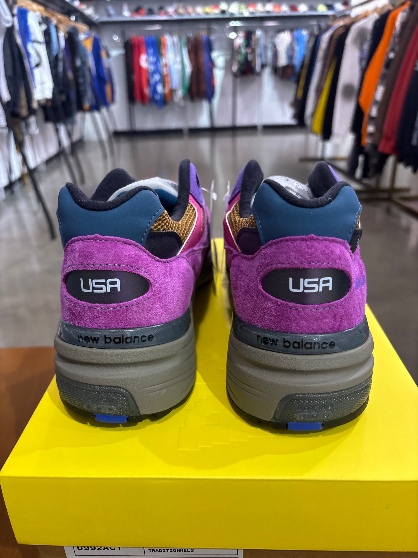 New Balance 992 MiUSA Action Bronson Digitalis Purpurea