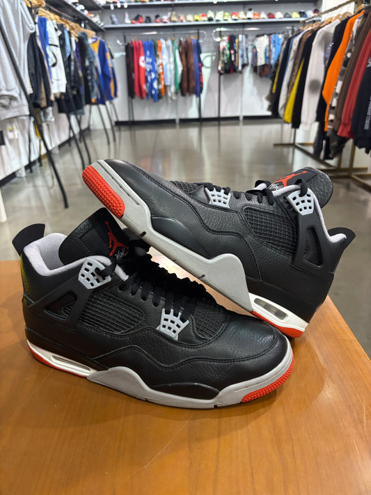 Preowned Air Jordan 4 Bred Reimagined