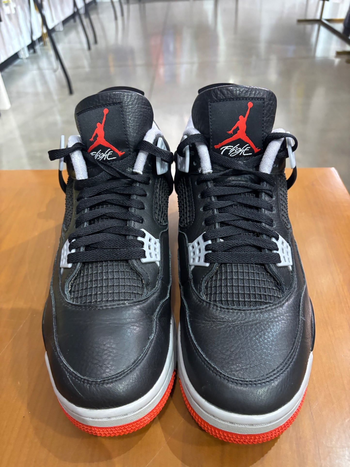 Preowned Air Jordan 4 Bred Reimagined