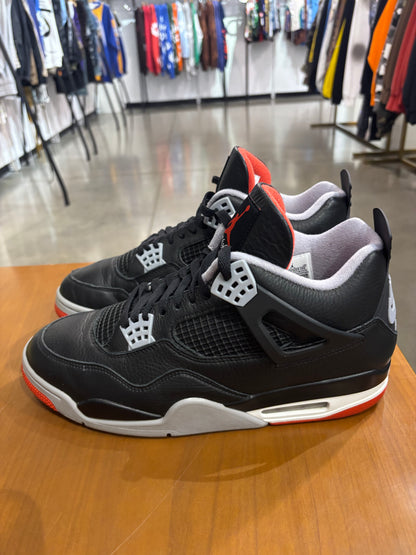 Preowned Air Jordan 4 Bred Reimagined