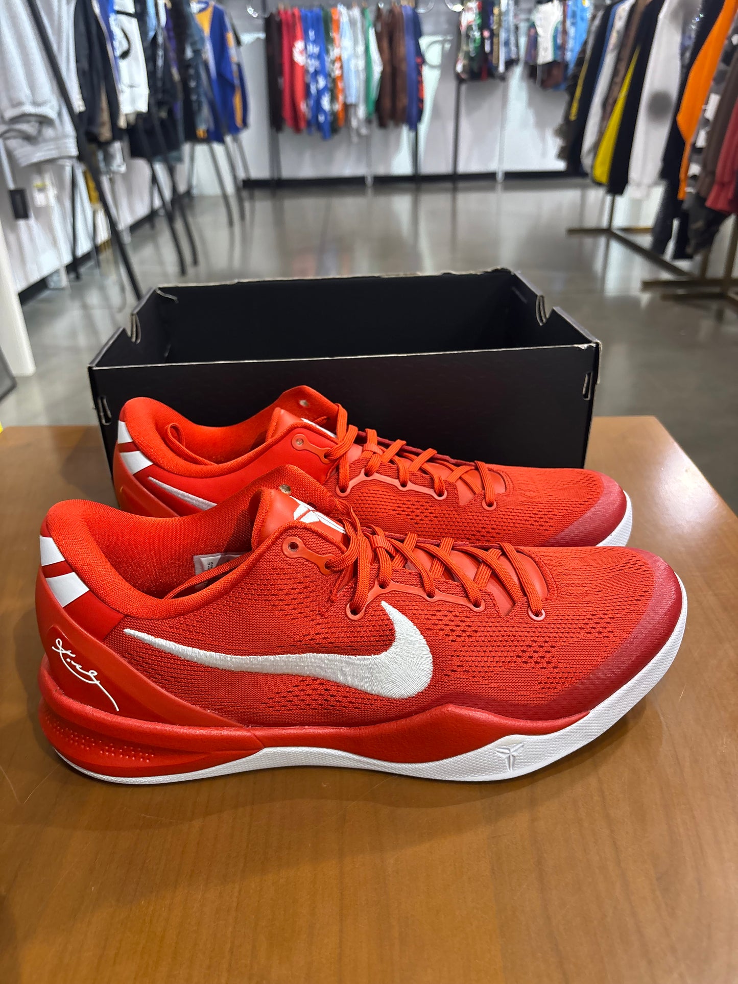 Nike Kobe 8 Protro University Red (No Box Lid)