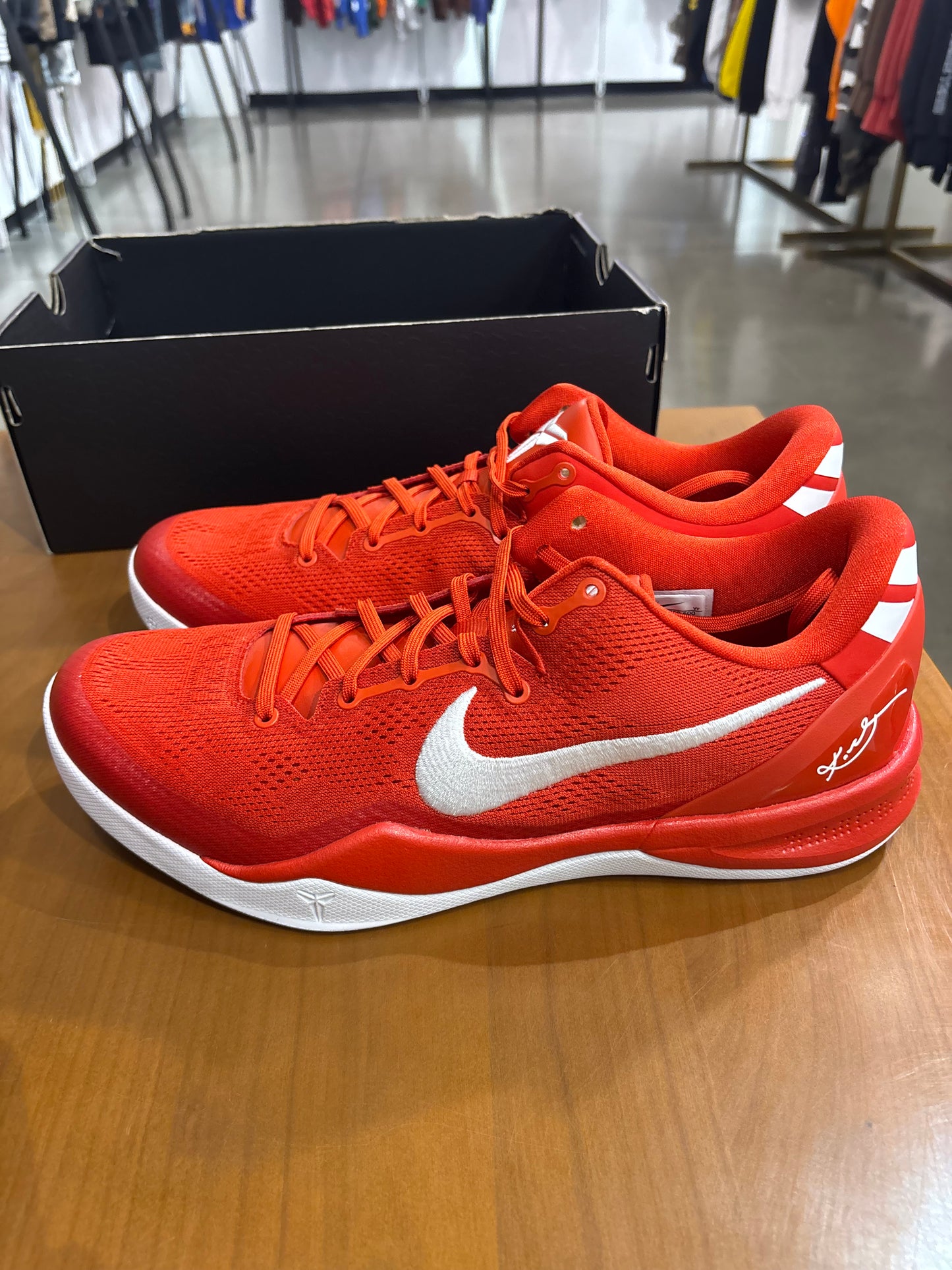 Nike Kobe 8 Protro University Red (No Box Lid)